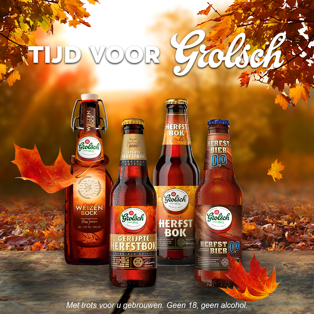 Herhaal hoogtepunt helikopter Tijd voor de herfst, tijd voor Grolsch bokbier | Duurzame Horeca | Het  platform voor iedere horeca-ondernemer