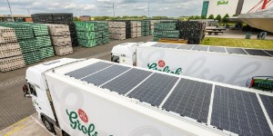 Solar on top - zonnepanelen op onze vrachtauto's
